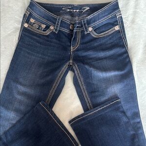 Seven7 Women's Blue Jeans